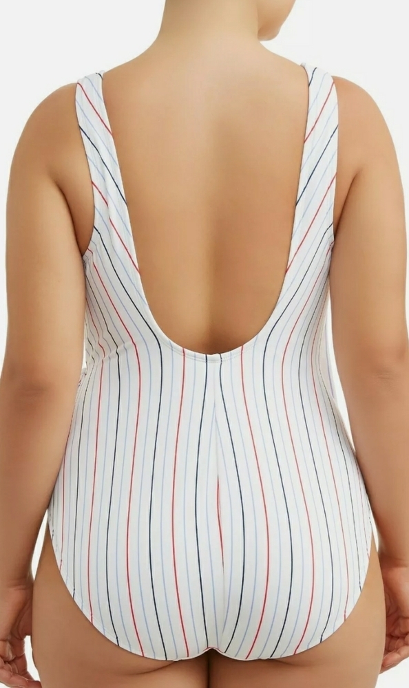 Cheeky High Leg 1 Piece Swimsuit Bathing Suit 2X - Picture 4 of 4